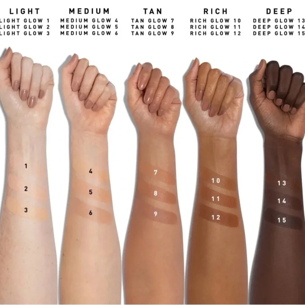 Morphe Deep Glow 15 Glow Stunner Hydrating Tinted Moisturizer Foundation 1oz